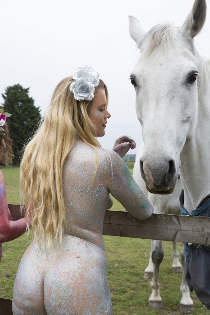 lady godiva photoshoot